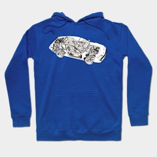 ALPINE A310 - cutaway Hoodie